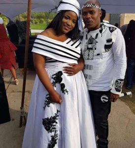 Xhosa Bride and Groom In Traditional Wedding Attire – Clipkulture