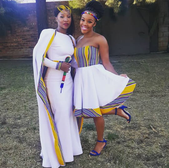 Traditional venda hotsell wedding dresses