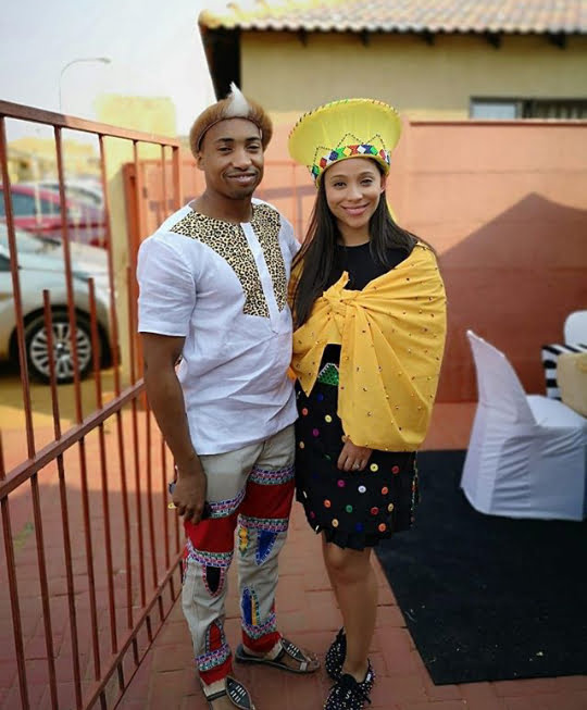 zulu traditional attire for couples