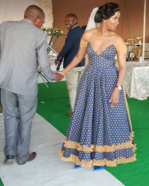 shweshwe wedding attire