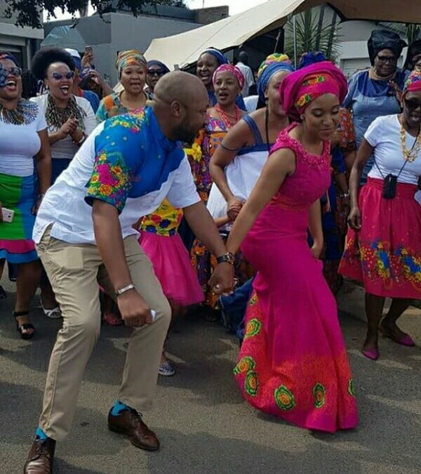 Clipkulture | Bride and Groom In Tsonga Inspired Traditional Wedding ...