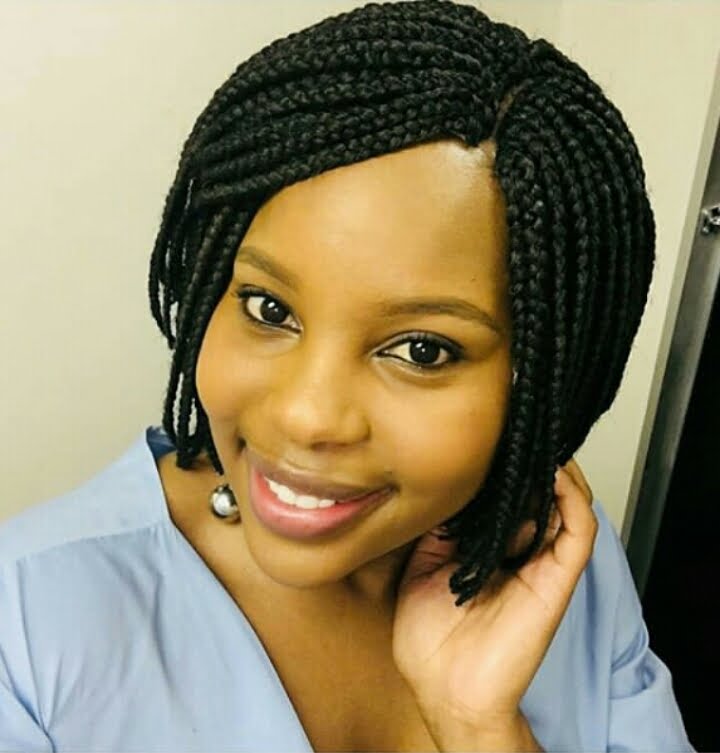 Clipkulture | Mogau Paulina Motlhatswi in Bob Braids Hairstyle