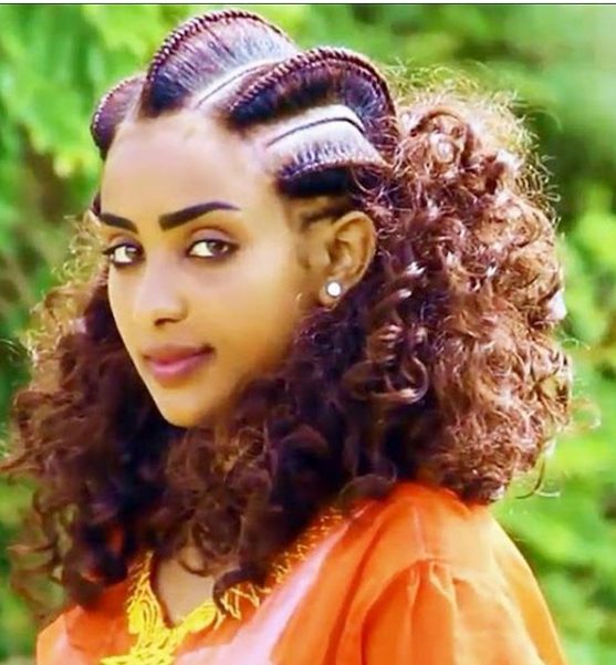 Beautiful Eritrean Braiding Hairstyle Clipkulture