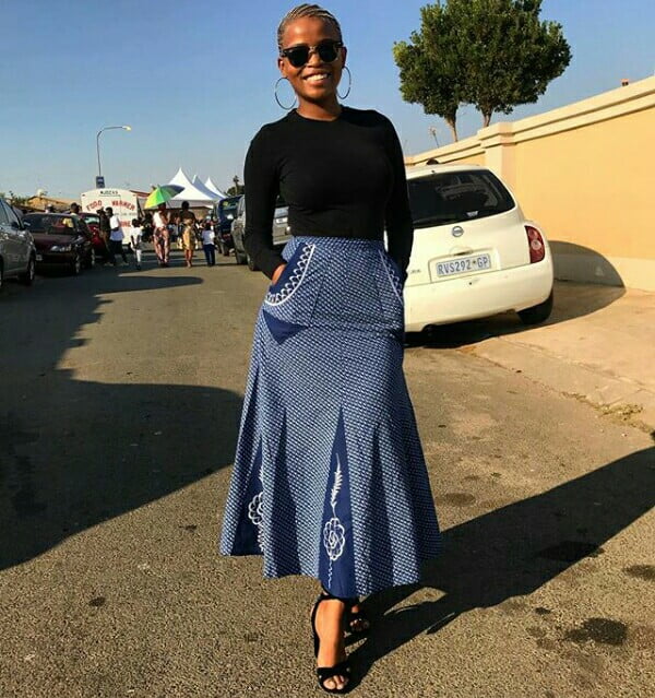 SHWESHWE ATTIRES 2022 FOR AFRICAN LADY South African Traditional ...