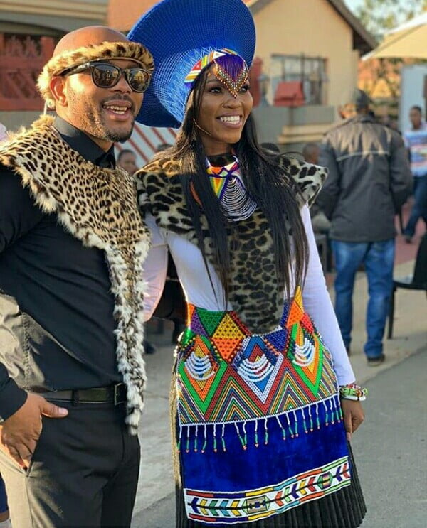Clipkulture | South African Couple In Beautiful Zulu Traditional ...