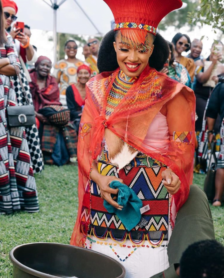 Dineo Moeketsi In Zulu Imvunulo Traditional Wedding Attire – Clipkulture