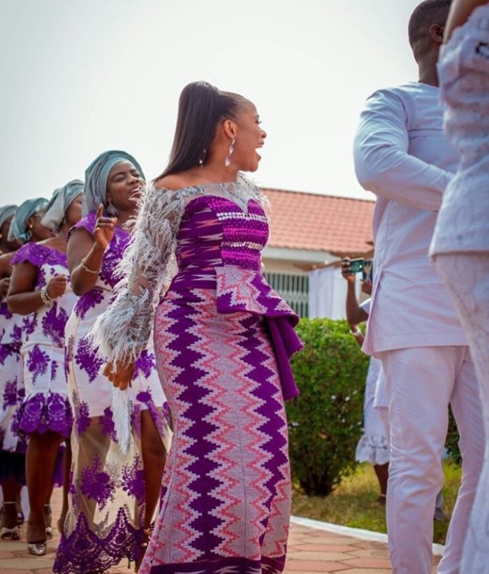 Kente Engagement Dress