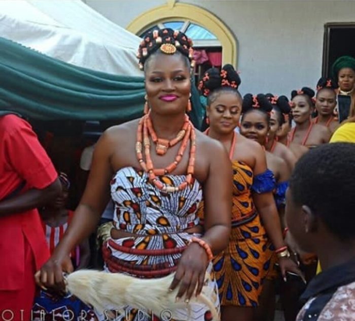 igbo maiden traditional attire