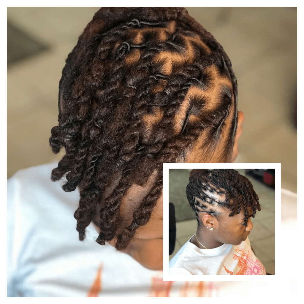 Clipkulture | Beautiful Twists with Locs Hairstyle