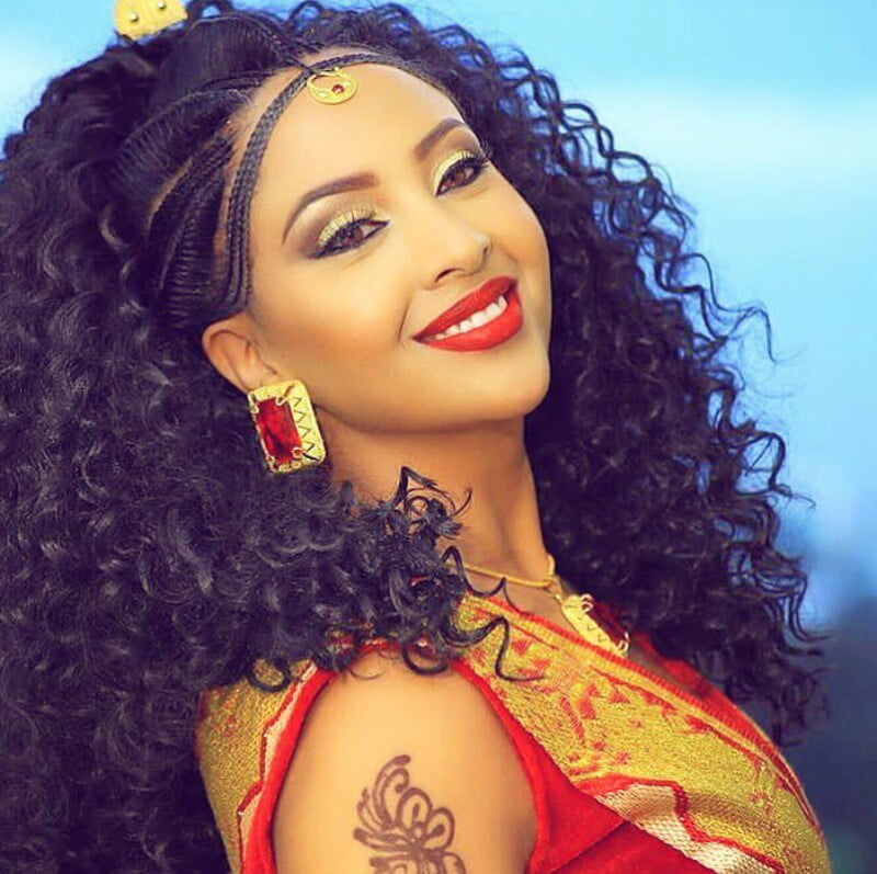 Clipkulture  Latest Ethiopian Hairstyles Shuruba