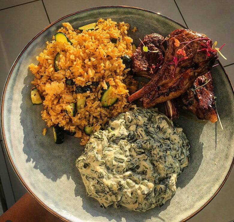 Clipkulture Spicy Rice and Lamb Chops Recipe