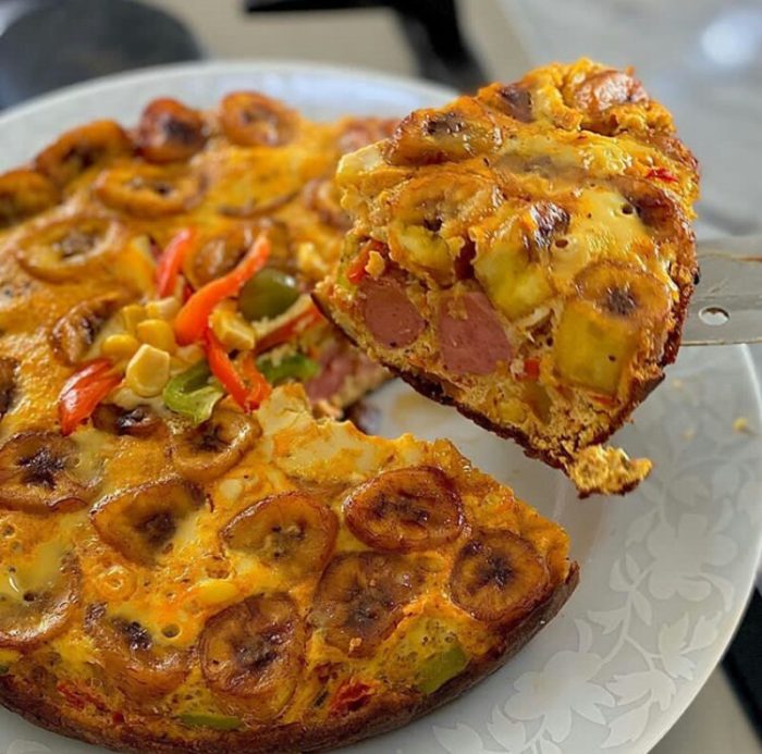 Egg And Plantain Frittata Recipe Clipkulture