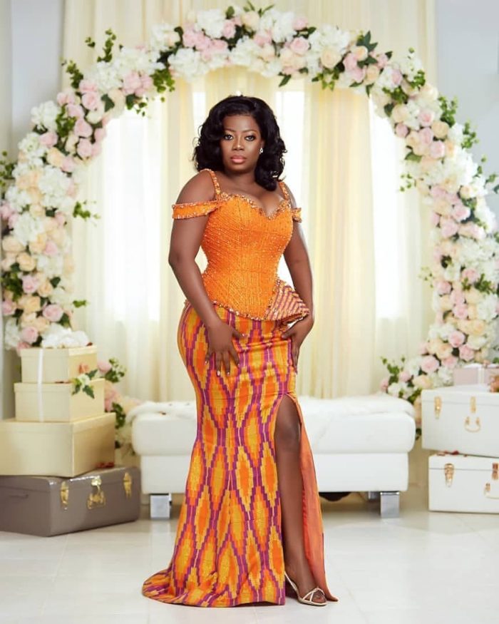 Lace Kente Styles For Occasions Church Kente Styles With Lace TikTok