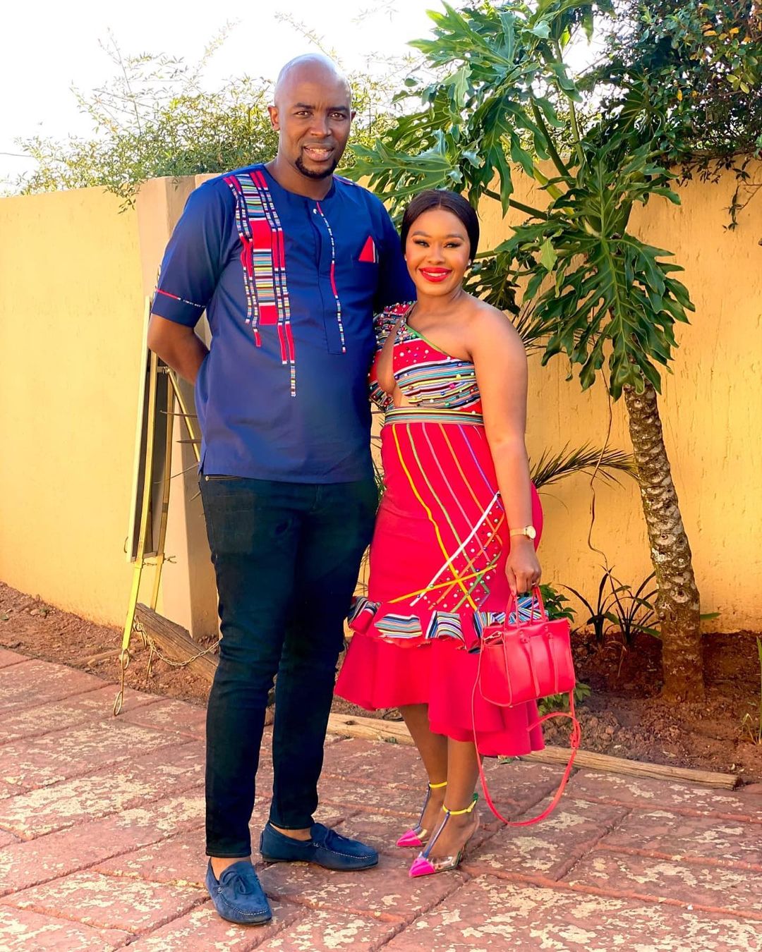 Clipkulture Venda Inspired Traditional Attire for Couples