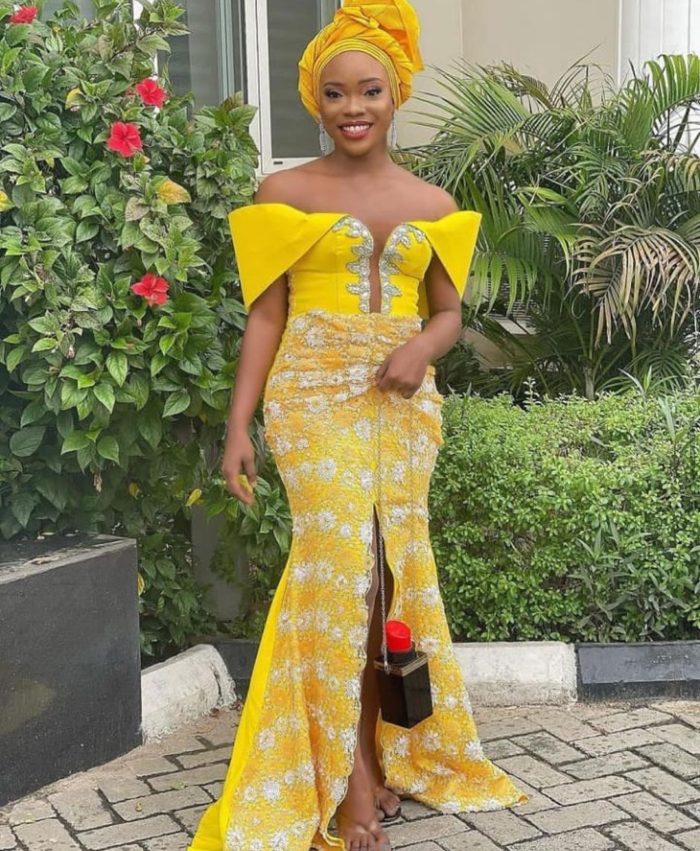 Ankara Yellow Delight Suit