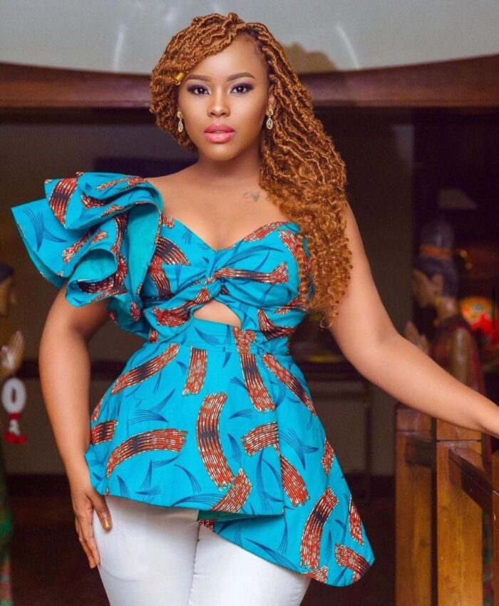 Ankara Tops You Can Wear on Jeans