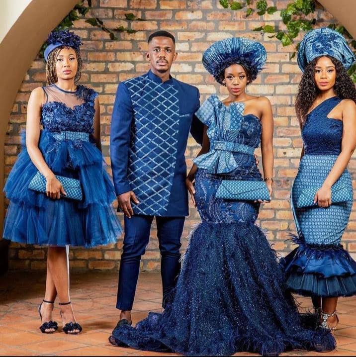 Clipkulture | 46 South African Couples in Matching Wedding Attire