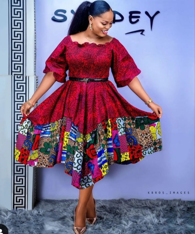 African material cheap dresses designs